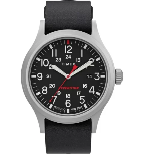 Timex TW2V07500 с кожаным браслетом