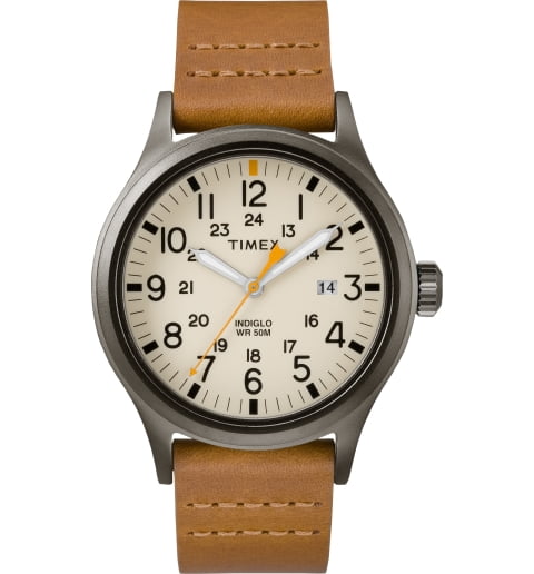 Timex TW2R46400 с кожаным браслетом