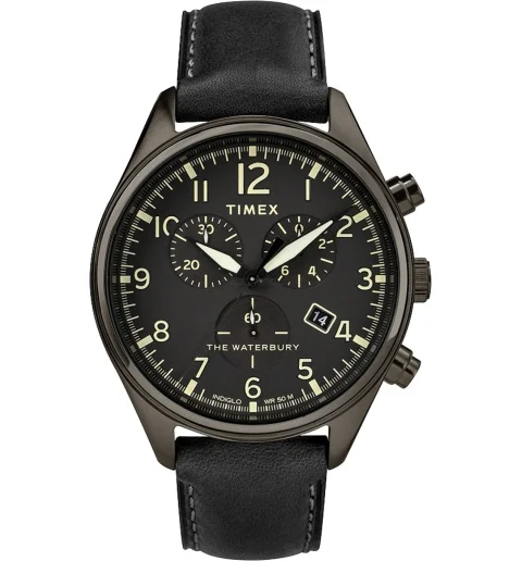 Мужские Timex TW2R88400 с подсветкой циферблата и водонепроницаемостью 5 бар