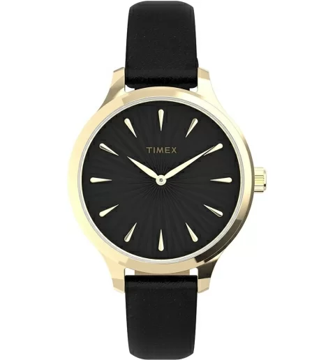 Timex TW2V06600 с кожаным браслетом