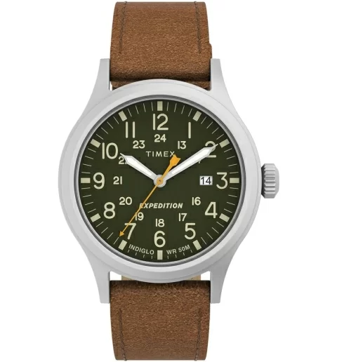 Timex TW4B23000 с кожаным браслетом