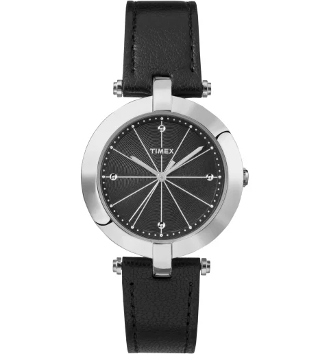 Классические женские Timex TW2P79300 с кожаным браслетом
