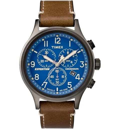 Timex TW4B09000 с кожаным браслетом