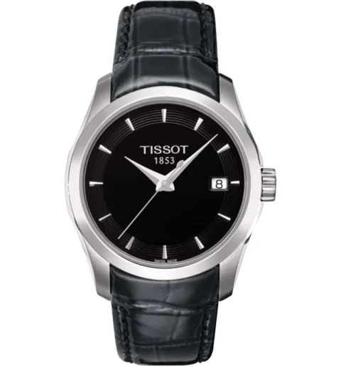 Женские Tissot T035.210.16.051.00 с кожанным браслетом