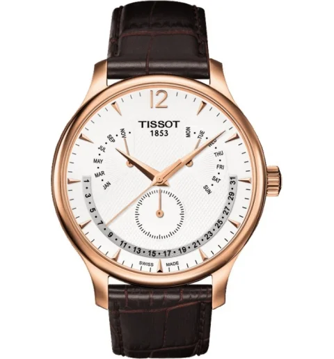 Мужские Tissot T063.637.36.037.00 с арабскими цифрами