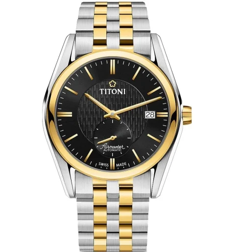 Мужские Titoni 83709-SY-501 со стальным браслетом