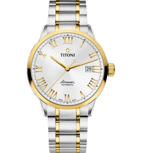 Мужские Titoni 83733-SY-561 со стальным браслетом