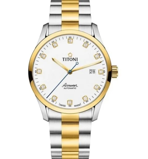 Мужские Titoni 83743-SY-582 со стальным браслетом