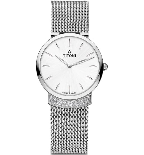 Часы Titoni TQ-42912-S-590 со стальным браслетом